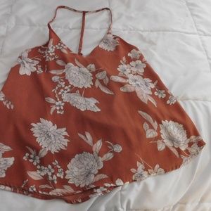 floral tank top